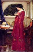 John William Waterhouse The Crystal Ball oil on canvas